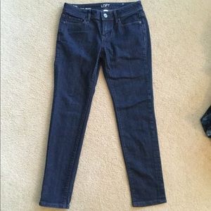 LOFT skinny jeans, 2 petite